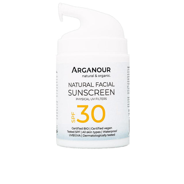 ARGANOUR NATURAL&ORGANIC facial sunscreen SPF30 50 ml in , Sun Care by ARGANOUR. Merkmale: . Verfügbar bei ParfümReich.