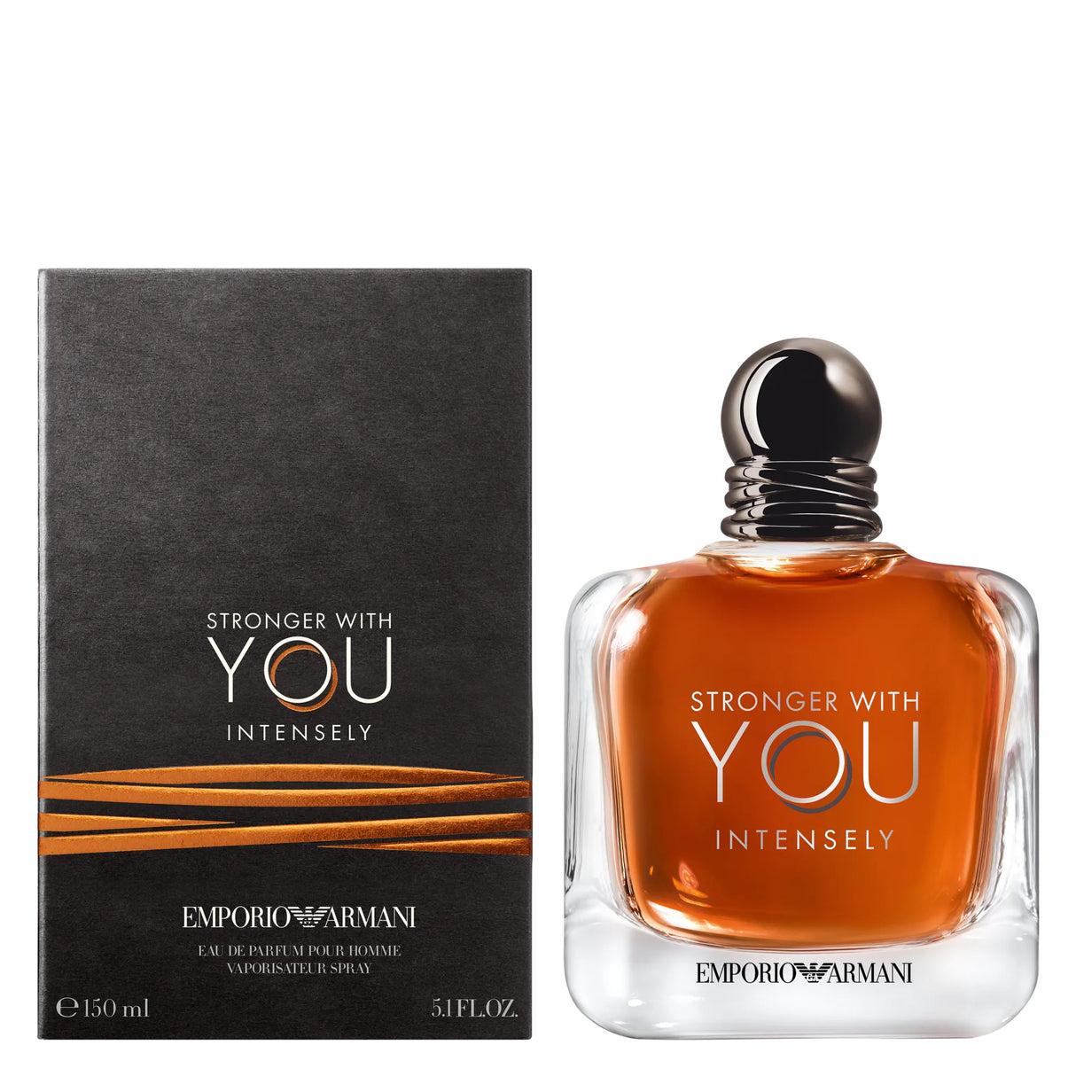Emporio Armani Stronger With You Intensely Eau De Parfum in 150 ml , Perfumes by Emporio-Armani. Merkmale: Armani Stronger with you intensly. Verfügbar bei ParfümReich.