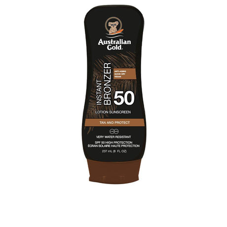 AUSTRALIAN GOLD Sunscreen Lotion SPF 50 – mit Bräunungseffekt, 237 ml in , Sun Care by AUSTRALIAN GOLD. Merkmale: . Verfügbar bei ParfümReich.