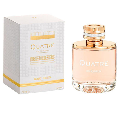 BOUCHERON QUATRE POUR FEMME eau de parfum spray in 50 ml , Perfumes by BOUCHERON. Merkmale: . Verfügbar bei ParfümReich.