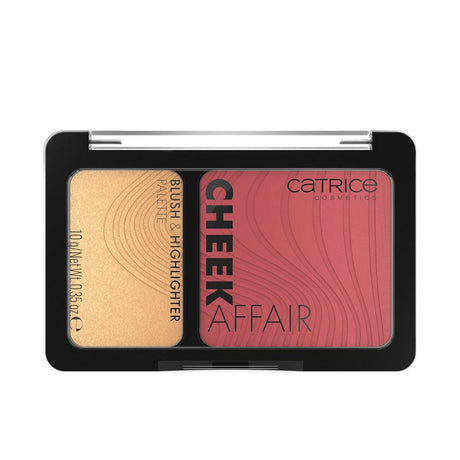 CATRICE CHEEK AFFAIR blush & highlighter palette 10 gr in 020-end of friendzone , Makeup by CATRICE. Merkmale: . Verfügbar bei ParfümReich.