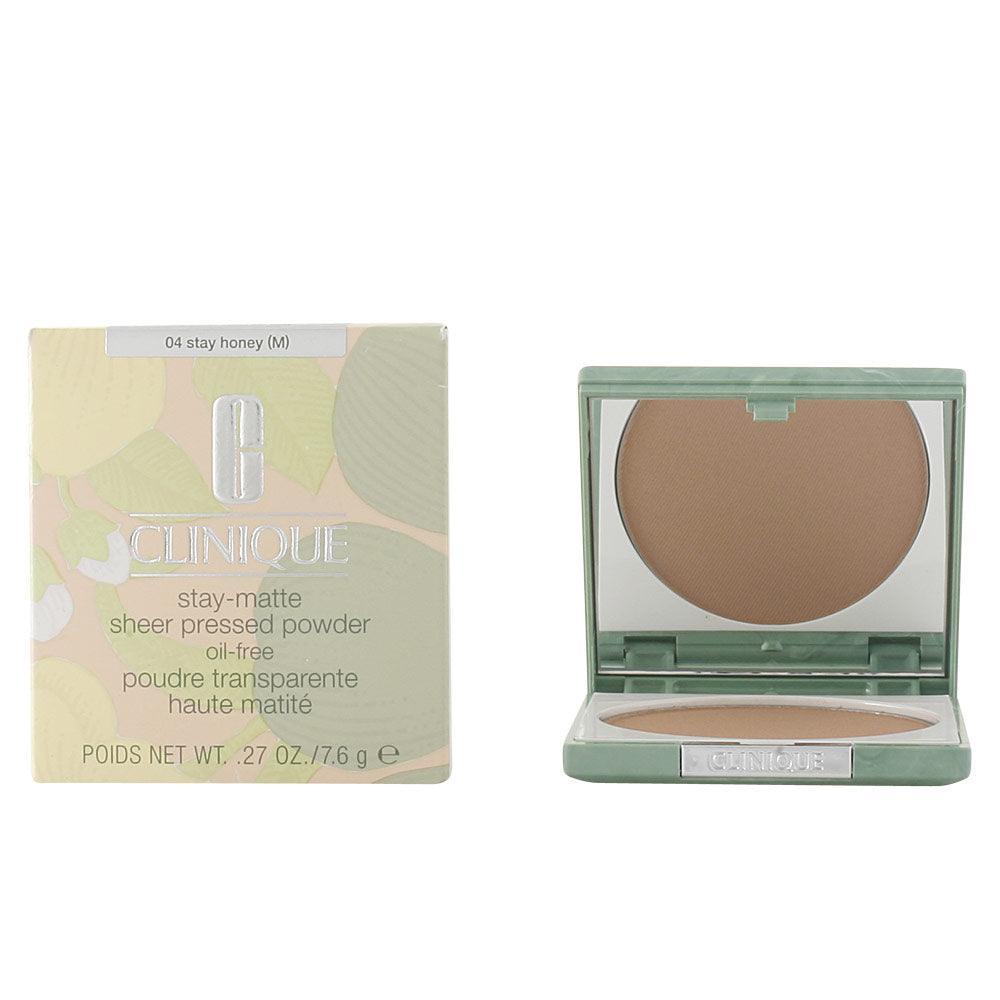 CLINIQUE Stay Matte Powder – Sheer Kompaktpuder (7,6 gr) in 04 Stay Honey , Makeup by CLINIQUE. Merkmale: . Verfügbar bei ParfümReich.
