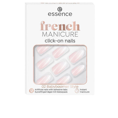 ESSENCE FRENCH manicure click-on artificial nails 12 u in Babyboomer , Makeup by ESSENCE. Merkmale: . Verfügbar bei ParfümReich.