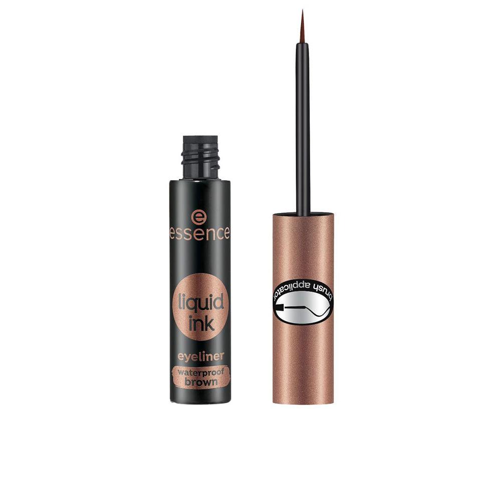 ESSENCE LIQUID INK eyeliner waterproof #02-brown 3 ml in , Makeup by ESSENCE. Merkmale: . Verfügbar bei ParfümReich.