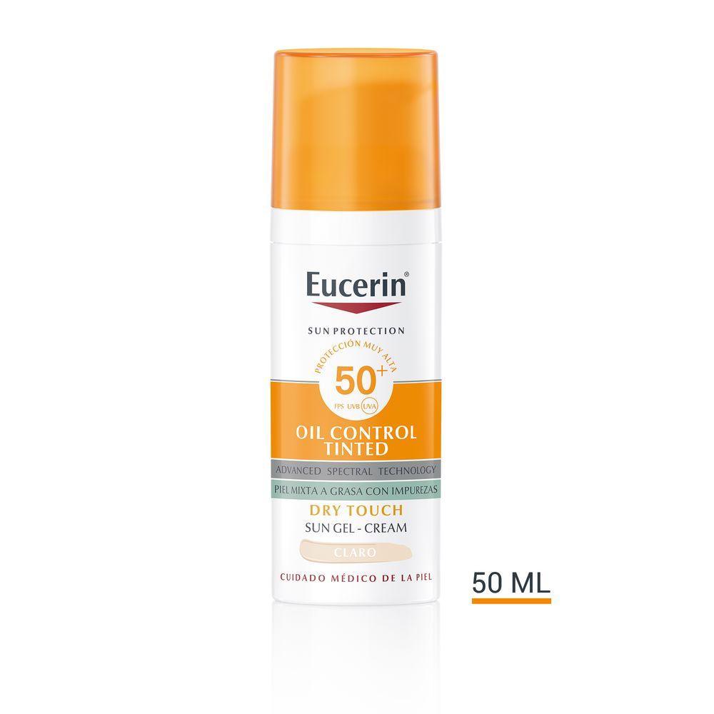 EUCERIN SUN PROTECTION oil control dry touch gel-cream color SPF50+ 50 ml in Light , Sun Care by EUCERIN. Merkmale: . Verfügbar bei ParfümReich.