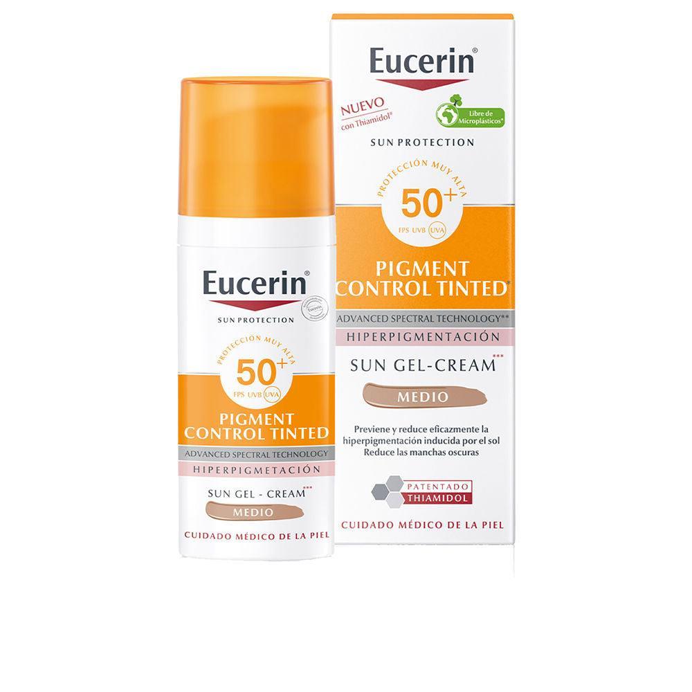 EUCERIN SUN PROTECTION pigment control gel-cream color SPF50+ 50 ml in Medium , Facial Cosmetics by EUCERIN. Merkmale: . Verfügbar bei ParfümReich.