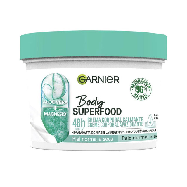 GARNIER BODY SUPERFOOD soothing body cream 380 ml in , Body Cosmetics by GARNIER. Merkmale: . Verfügbar bei ParfümReich.