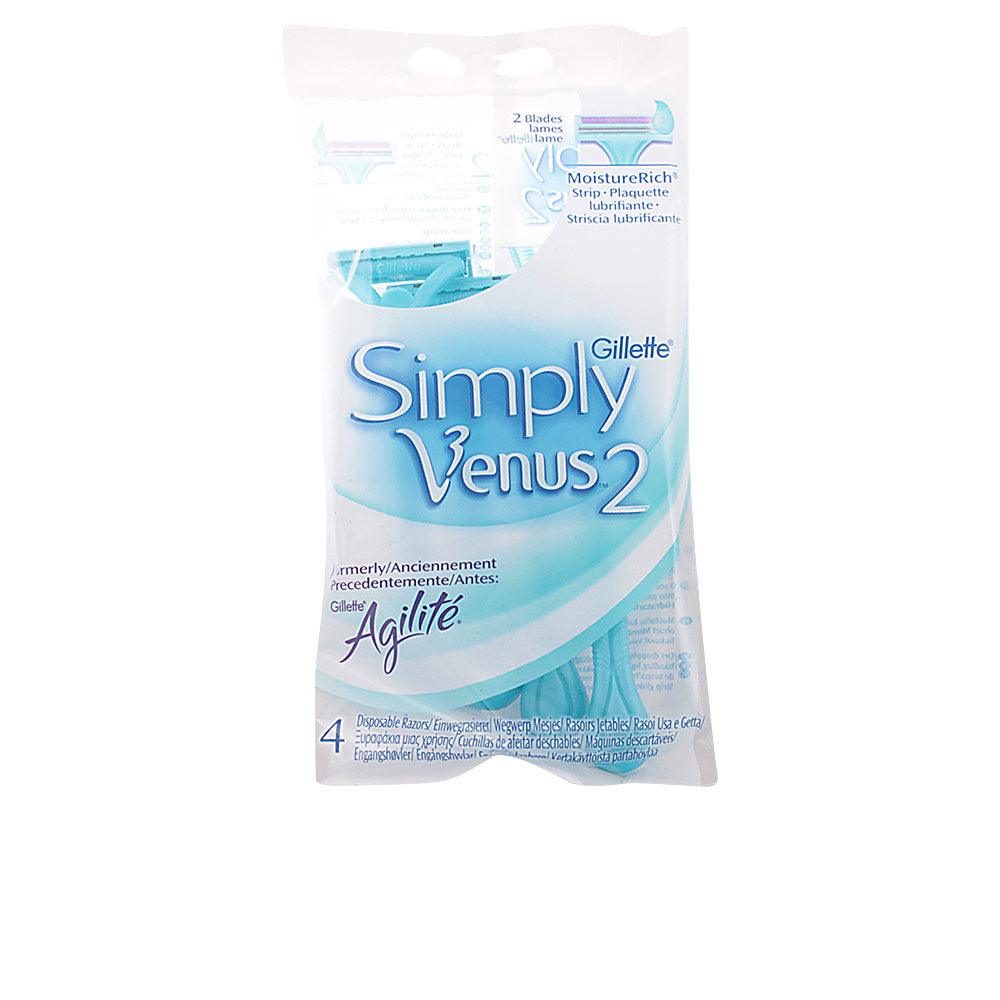 GILLETTE VENUS 2 SIMPLY disposable razor 4 units in , Hygiene by GILLETTE. Merkmale: . Verfügbar bei ParfümReich.