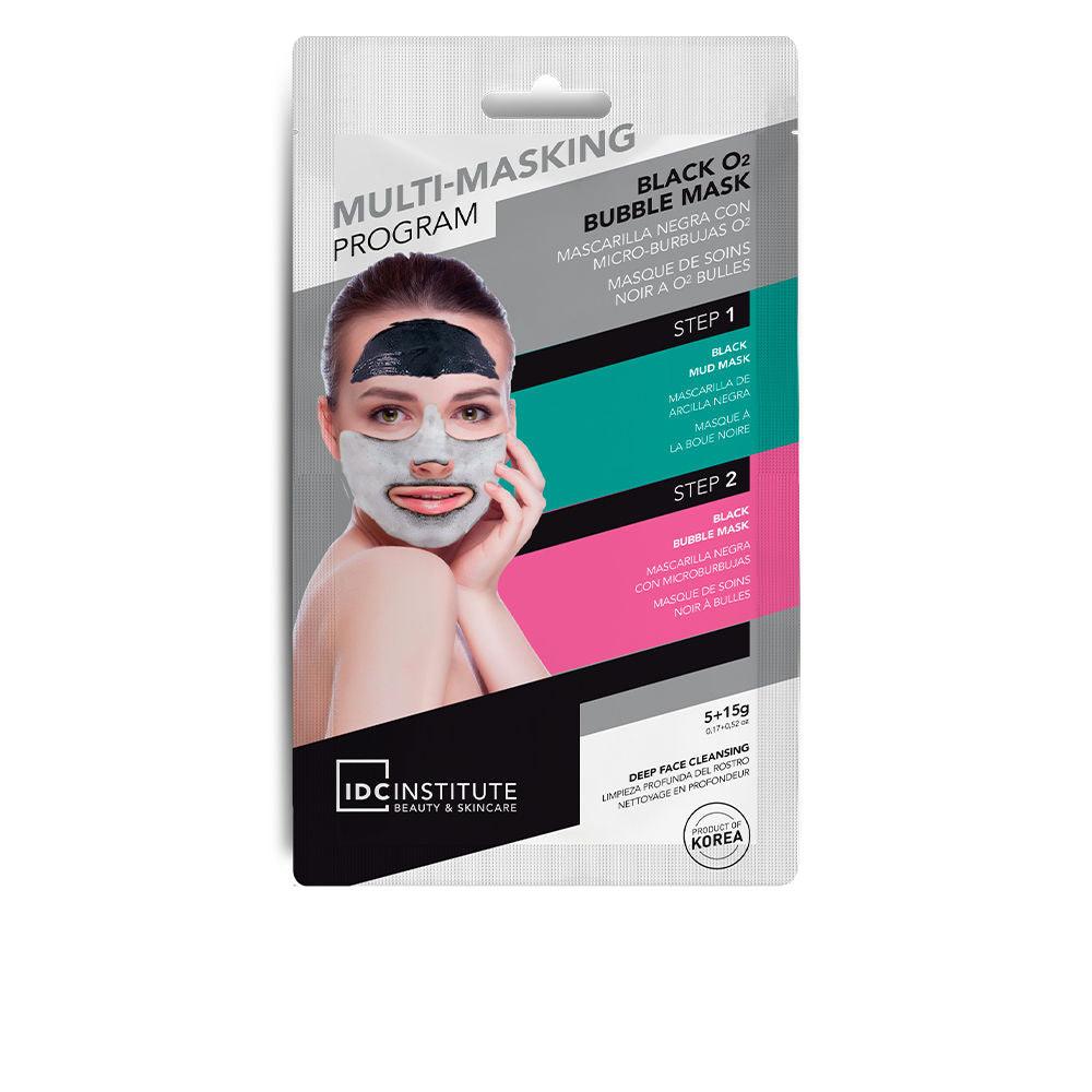 IDC INSTITUTE MULTI-MASKING program black O2 bubble mask 1 u in , Facial Cosmetics by IDC INSTITUTE. Merkmale: . Verfügbar bei ParfümReich.