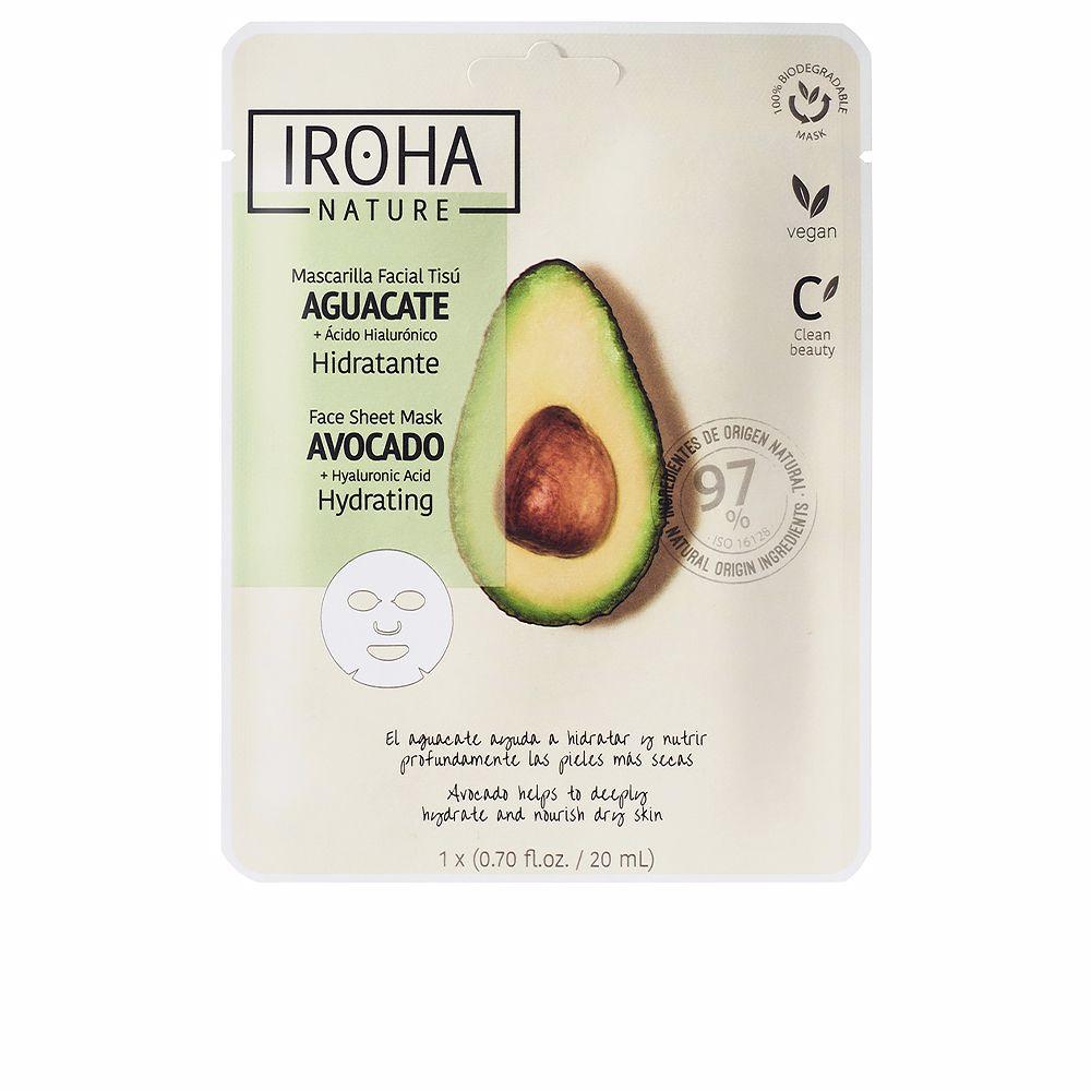 IROHA NATURE MASK avocado + hyaluronic acid 1 u in , Facial Cosmetics by IROHA. Merkmale: . Verfügbar bei ParfümReich.