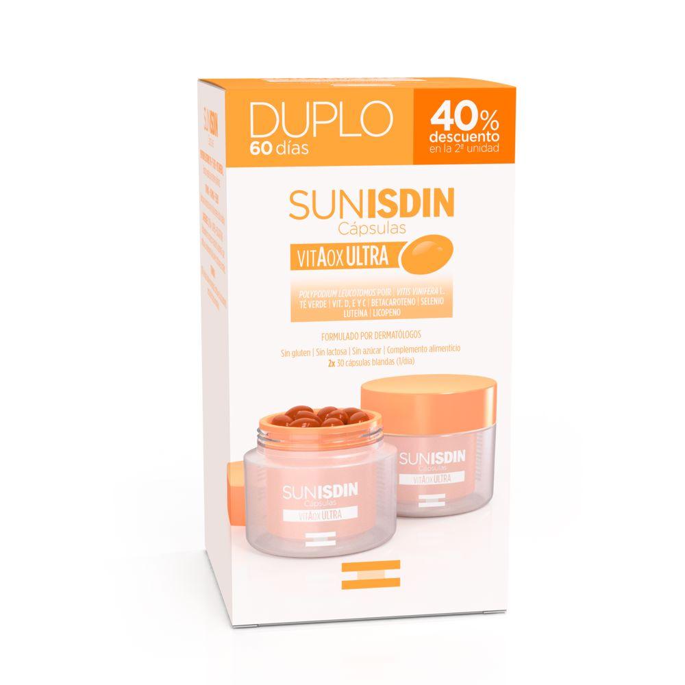 ISDIN SUNISDIN oral promo duplo capsules 2 x 30 u in , Nutrition by ISDIN. Merkmale: . Verfügbar bei ParfümReich.