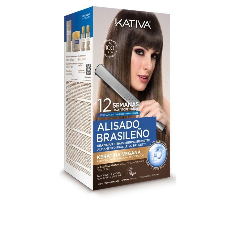 KATIVA KATIVA PROFESSIONAL BRAZILIAN STRAIGHTENING PRO CASE 6 pcs in 02- dark , Hair by KATIVA. Merkmale: . Verfügbar bei ParfümReich.