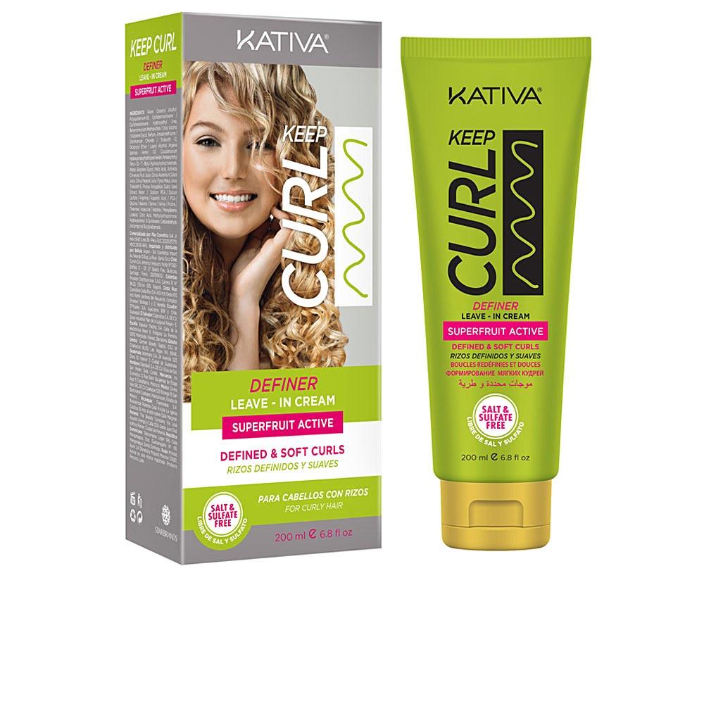 KATIVA KEEP CURL definer leave-in cream 200 ml in , Hair by KATIVA. Merkmale: . Verfügbar bei ParfümReich.
