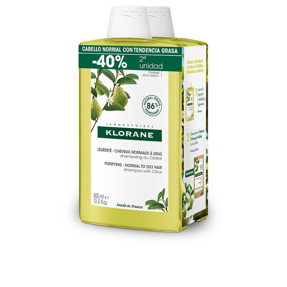 KLORANE A LA CIDRA champú ligero para cabello normal/graso duo 2 x 400 ml in , Hair by KLORANE. Merkmale: . Verfügbar bei ParfümReich.