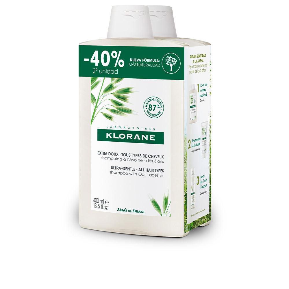KLORANE A LA LECHE DE AVENA champú extrasuave duo 2 x 400 ml in , Hair by KLORANE. Merkmale: . Verfügbar bei ParfümReich.