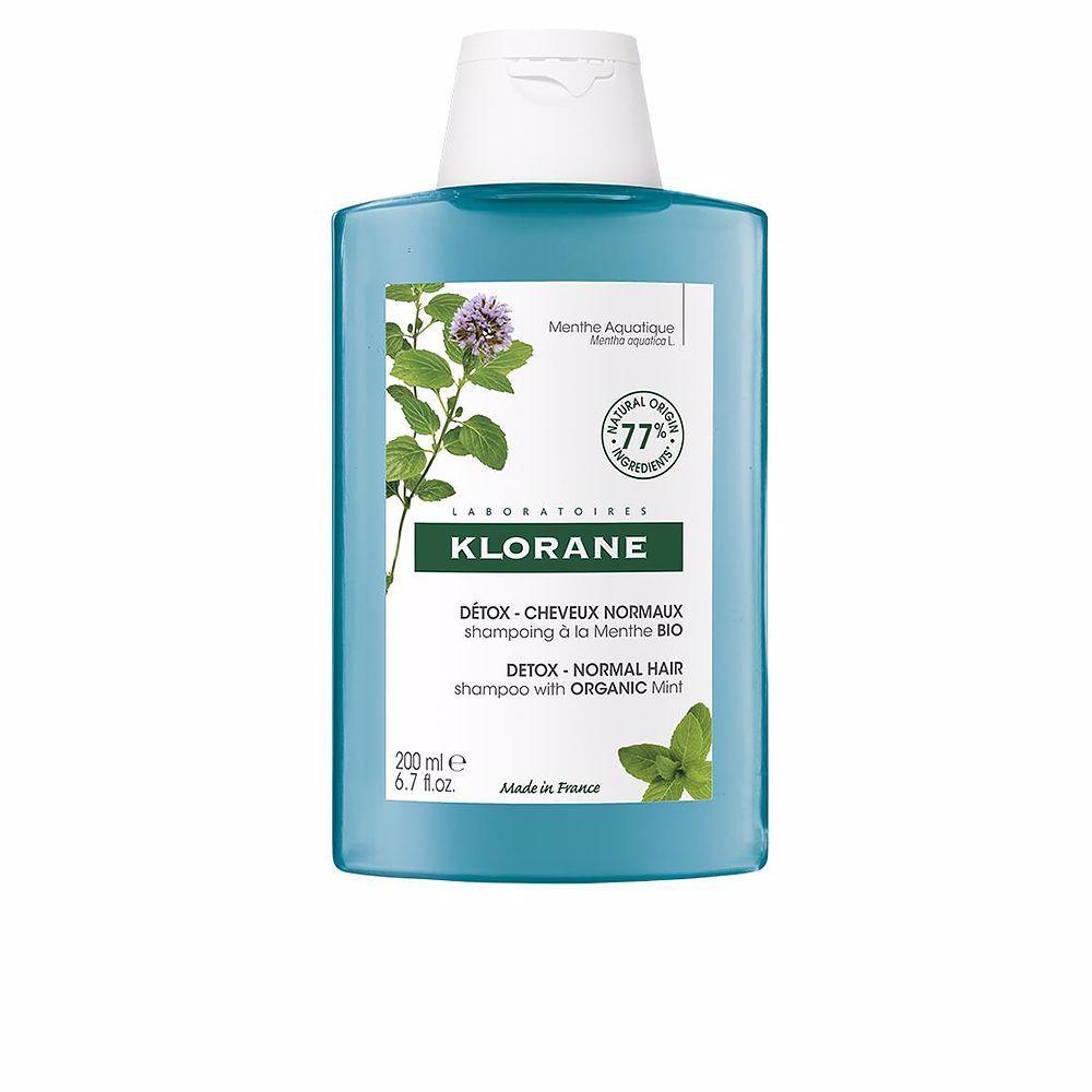 KLORANE A LA MINT BIO detox shampoo for normal hair in 200 ml , Hair by KLORANE. Merkmale: . Verfügbar bei ParfümReich.