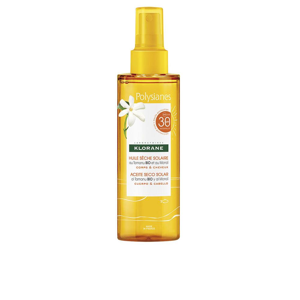 KLORANE POLYSIANES MONOÏ Y TAMANU BIO solar dry oil SPF30 200 ml in , Hair by KLORANE. Merkmale: . Verfügbar bei ParfümReich.