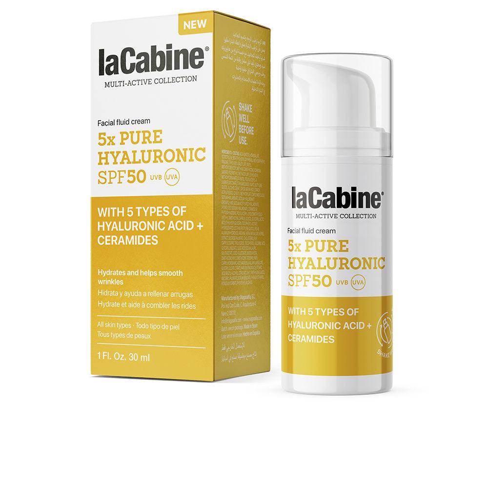 LA CABINE 5X PURE HYALURONIC facial fluid cream SPF50 30ml in , Sun Care by LA CABINE. Merkmale: . Verfügbar bei ParfümReich.