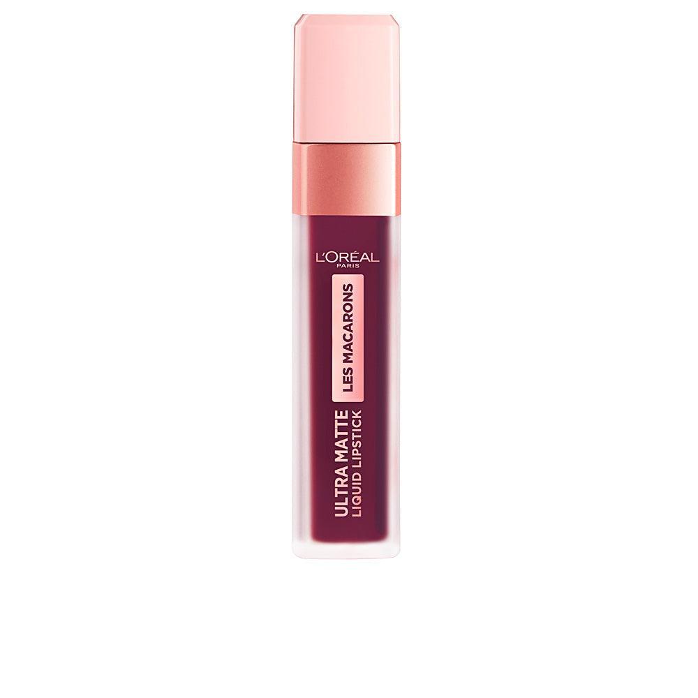 L'ORÉAL PARIS LES MACARONS ultra matte liquid lipstick in black currant , Makeup by L'ORÉAL PARIS. Merkmale: . Verfügbar bei ParfümReich.