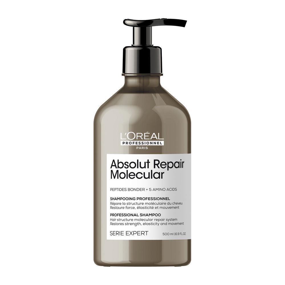 L'ORÉAL PROFESSIONNEL PARIS ABSOLUT REPAIR MOLECULAR professional sulfate-free shampoo for damaged hair in 500 ml , Hair by L'ORÉAL PROFESSIONNEL PARIS. Merkmale: . Verfügbar bei ParfümReich.