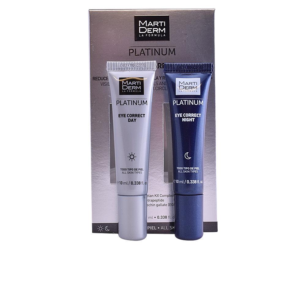 MARTIDERM PLATINUM EYE CORRECT day and night 2 x 10 ml in , Facial Cosmetics by MARTIDERM. Merkmale: . Verfügbar bei ParfümReich.