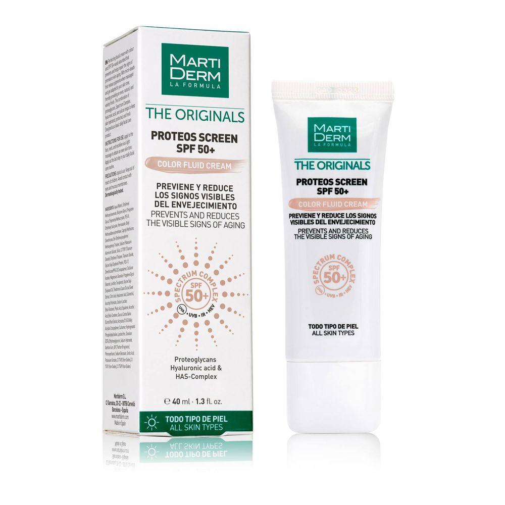 MARTIDERM THE ORIGINALS PROTEOS SCREEN tinted cream SPF50+ 40 ml in , Facial Cosmetics by MARTIDERM. Merkmale: . Verfügbar bei ParfümReich.