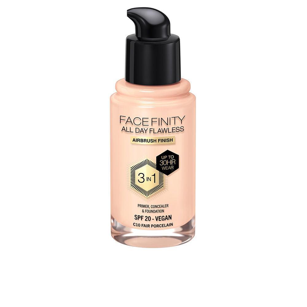 MAX FACTOR FACEFINITY ALL DAY FLAWLESS 3 IN 1 foundation 30 ml in C10 Fair Porcelain , Makeup by MAX FACTOR. Merkmale: . Verfügbar bei ParfümReich.