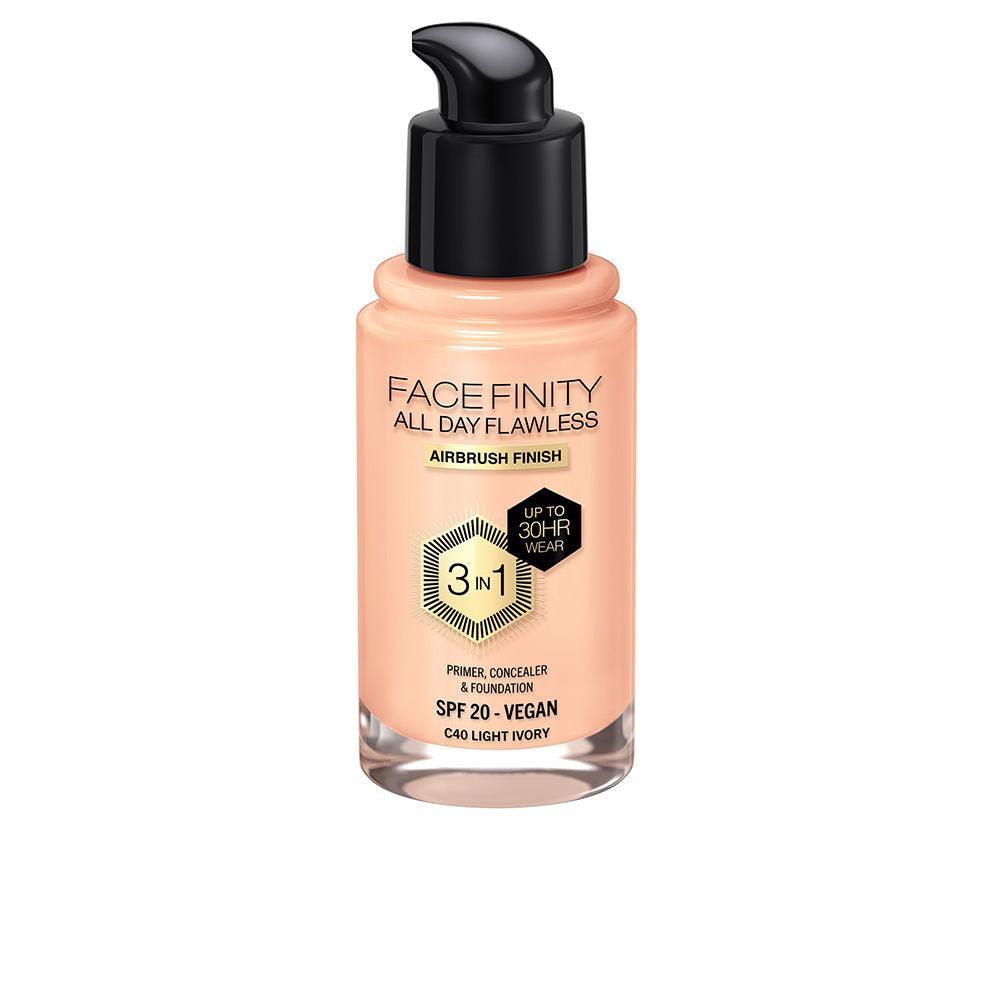 MAX FACTOR FACEFINITY ALL DAY FLAWLESS 3 IN 1 foundation 30 ml in C40 Light Ivory , Makeup by MAX FACTOR. Merkmale: . Verfügbar bei ParfümReich.