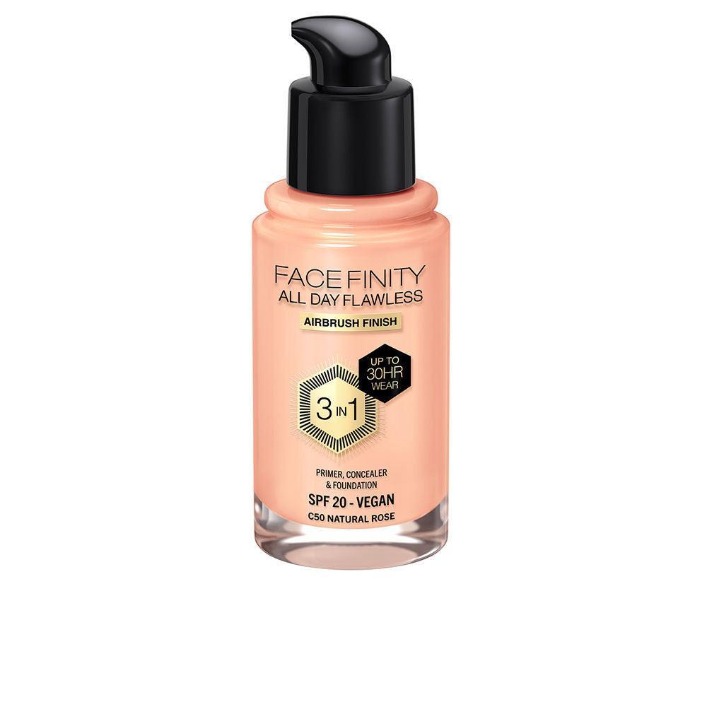 MAX FACTOR FACEFINITY ALL DAY FLAWLESS 3 IN 1 foundation 30 ml in C50 Natural Rose , Makeup by MAX FACTOR. Merkmale: . Verfügbar bei ParfümReich.