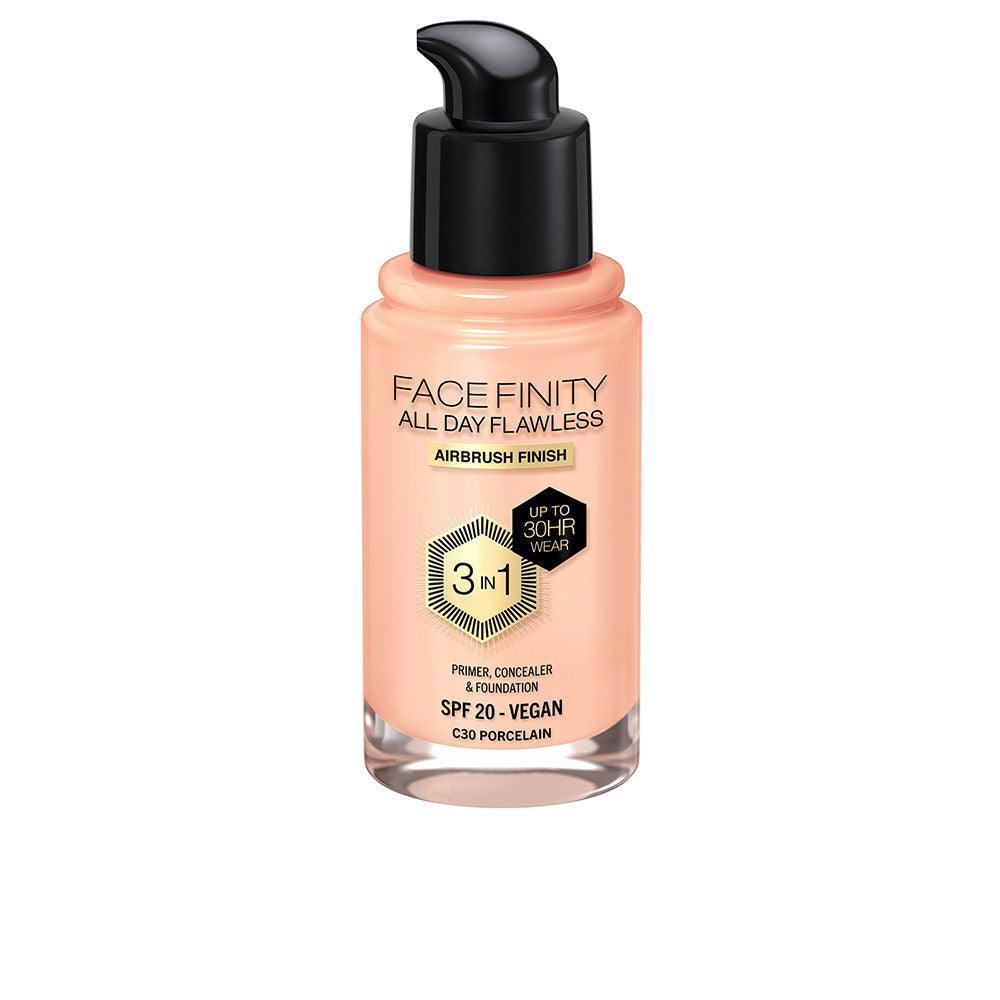 MAX FACTOR FACEFINITY ALL DAY FLAWLESS 3 IN 1 foundation 30 ml in C30 Porcelain , Makeup by MAX FACTOR. Merkmale: . Verfügbar bei ParfümReich.