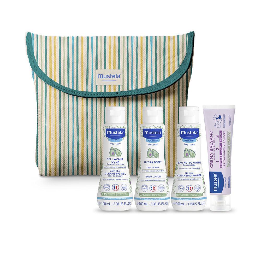 MUSTELA BABY-CHILD STRIPED TOILETRY BAG CASE 5 pcs in , Kids & Babies by MUSTELA. Merkmale: . Verfügbar bei ParfümReich.