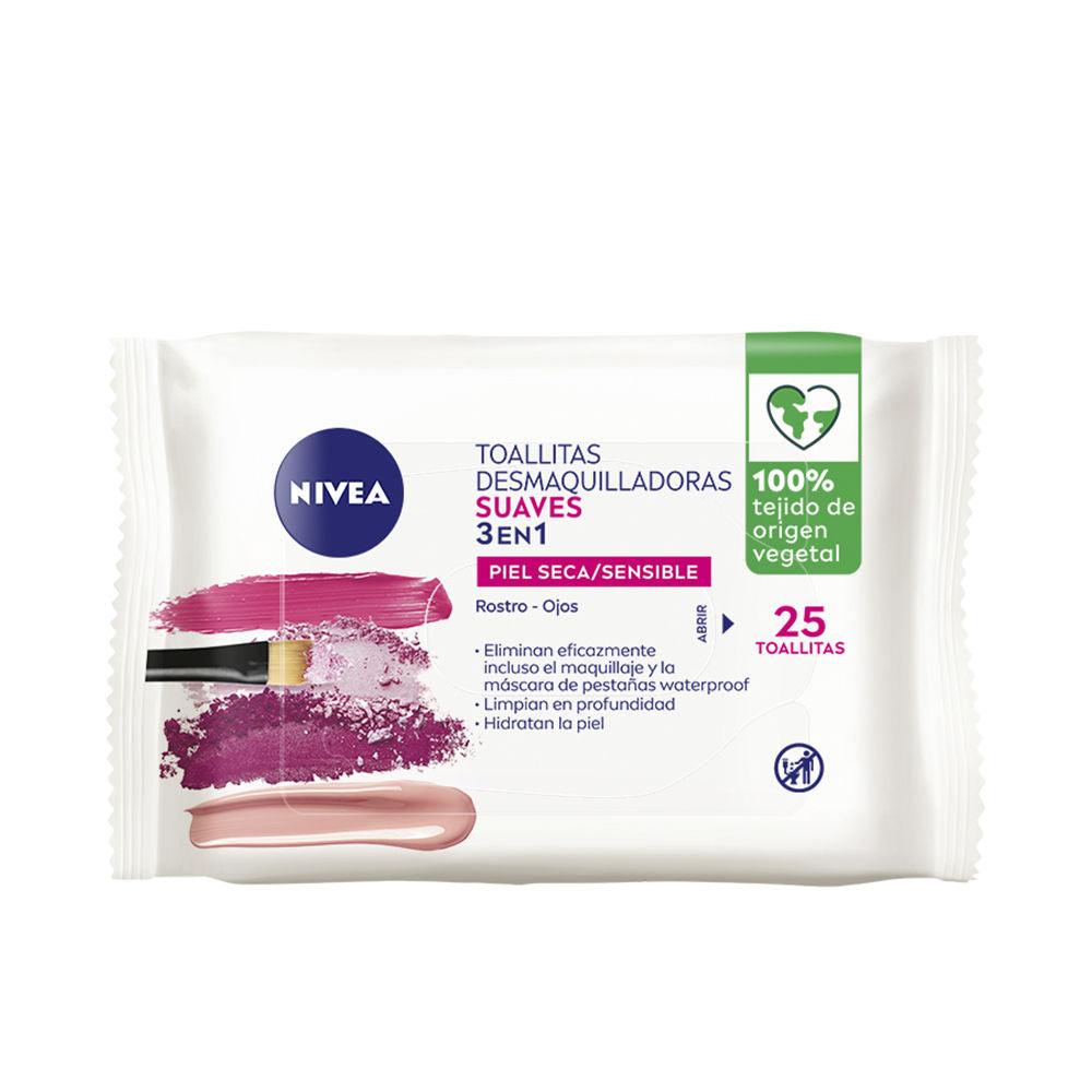 NIVEA Gentle 3-in-1 MAKEUP REMOVAL WIPES 25 u in , Facial Cosmetics by NIVEA. Merkmale: . Verfügbar bei ParfümReich.