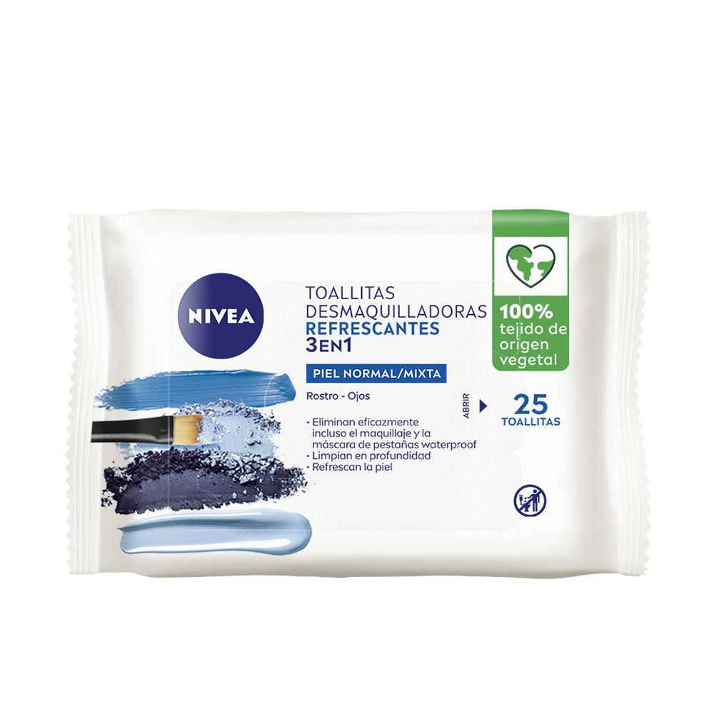 NIVEA Refreshing 3-in-1 MAKEUP REMOVAL WIPES 25 u in , Facial Cosmetics by NIVEA. Merkmale: . Verfügbar bei ParfümReich.