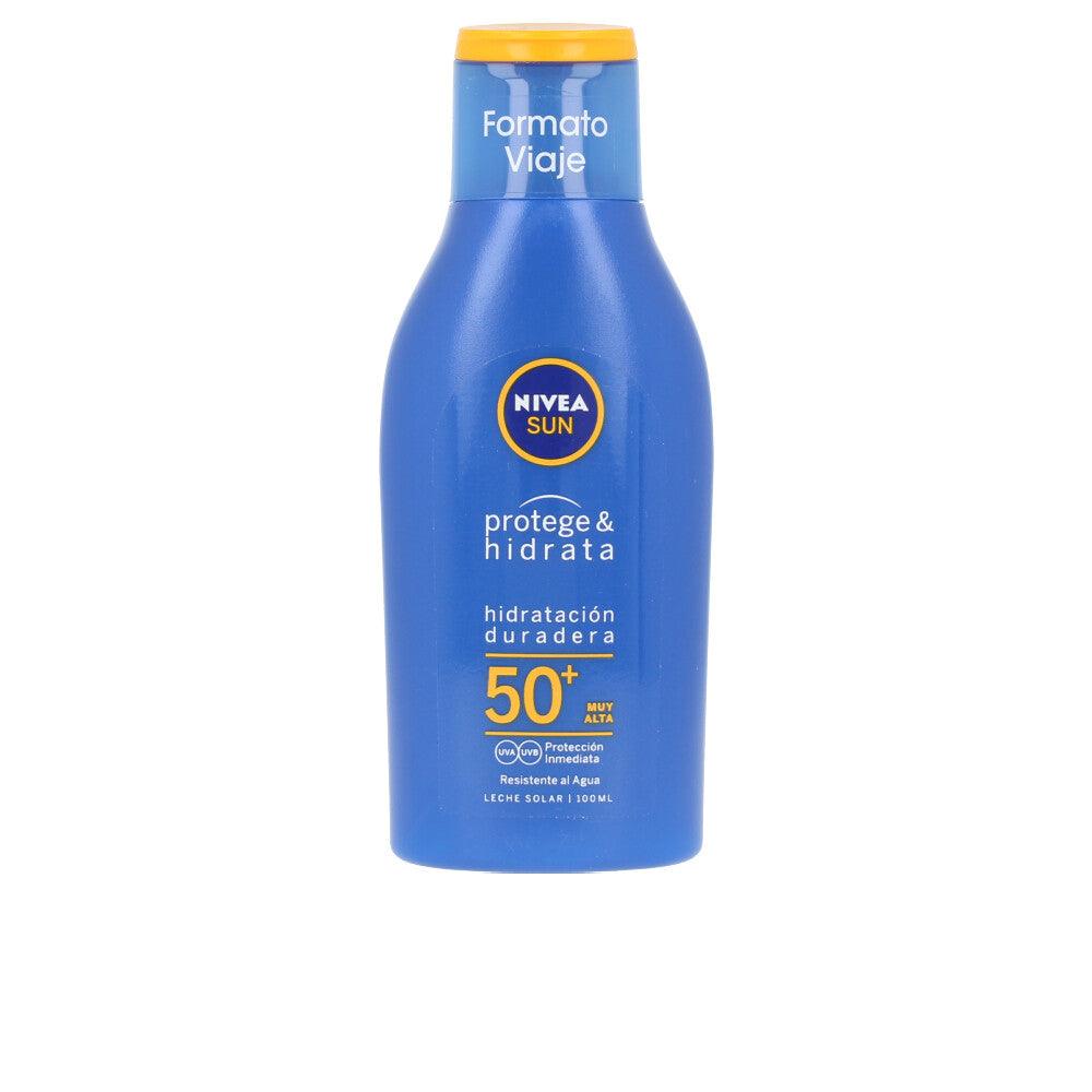 NIVEA SUN PROTECTS&HYDRATES milk SPF50+ 100 ml in , Sun Care by NIVEA. Merkmale: . Verfügbar bei ParfümReich.