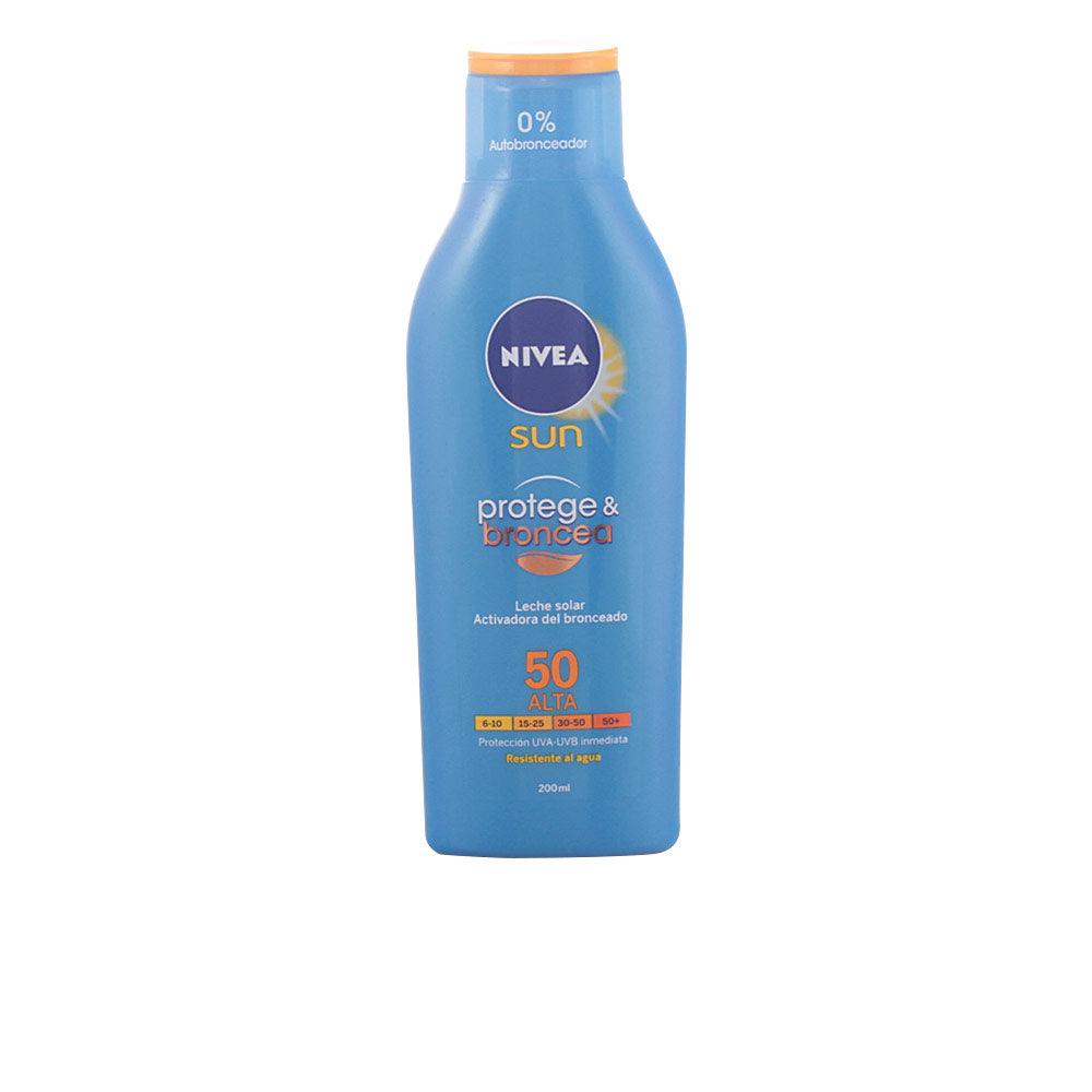 NIVEA SUN PROTECTS&TANS milk SPF50 200 ml in , Sun Care by NIVEA. Merkmale: . Verfügbar bei ParfümReich.