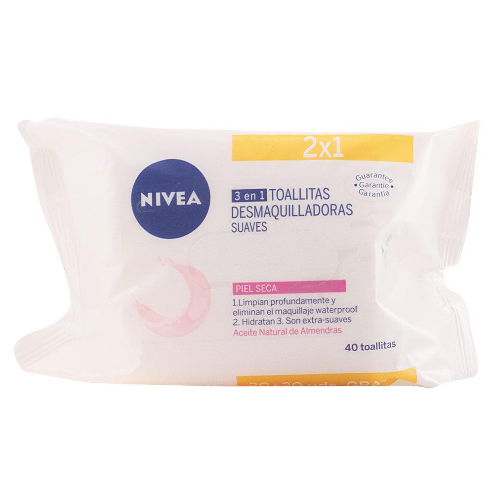 NIVEA TOALLITAS DESMAQUILLADORAS suaves PSS 40 u in , Facial Cosmetics by NIVEA. Merkmale: . Verfügbar bei ParfümReich.