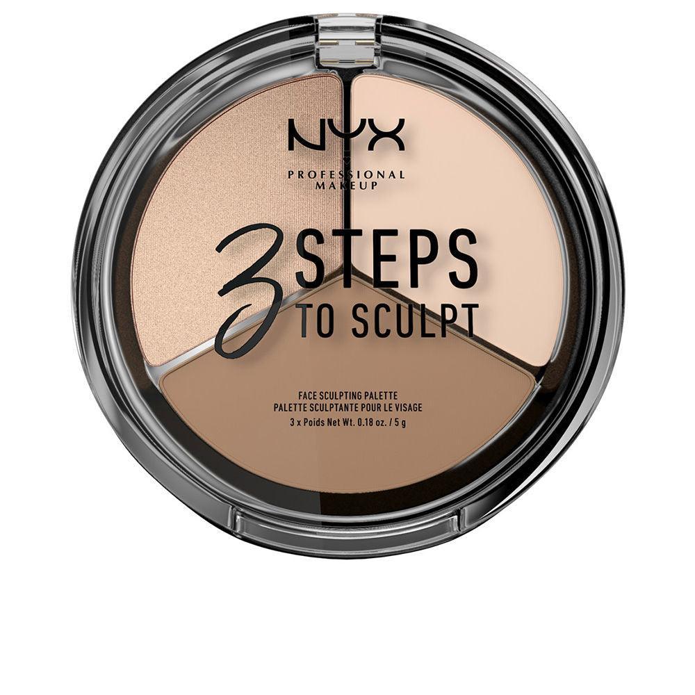 NYX PROFESSIONAL MAKE UP 3 STEPS TO SCULPT face sculpting palette in fair , Makeup by NYX PROFESSIONAL MAKE UP. Merkmale: . Verfügbar bei ParfümReich.