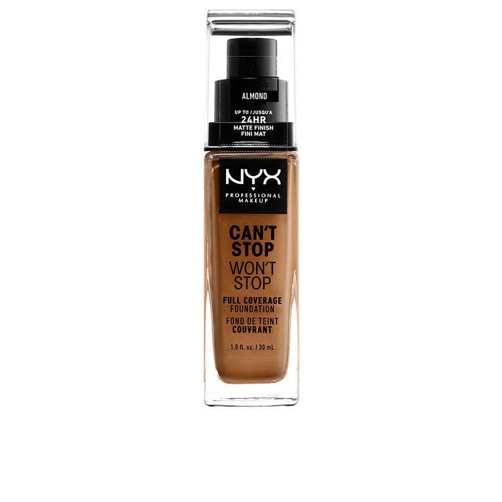 NYX PROFESSIONAL MAKE UP CAN'T STOP WON'T STOP full coverage foundation in Almond , Makeup by NYX PROFESSIONAL MAKE UP. Merkmale: . Verfügbar bei ParfümReich.