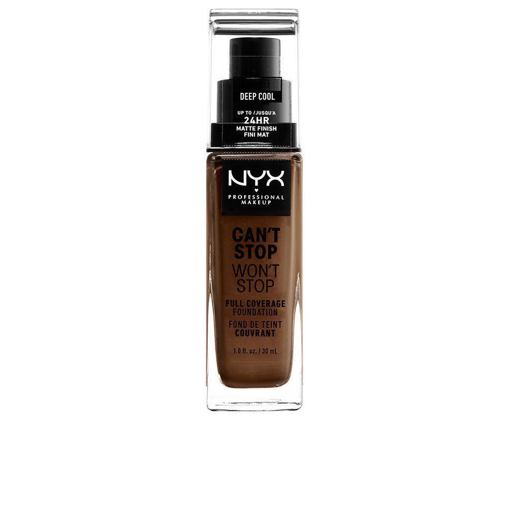 NYX PROFESSIONAL MAKE UP CAN'T STOP WON'T STOP full coverage foundation in deep cool , Makeup by NYX PROFESSIONAL MAKE UP. Merkmale: . Verfügbar bei ParfümReich.