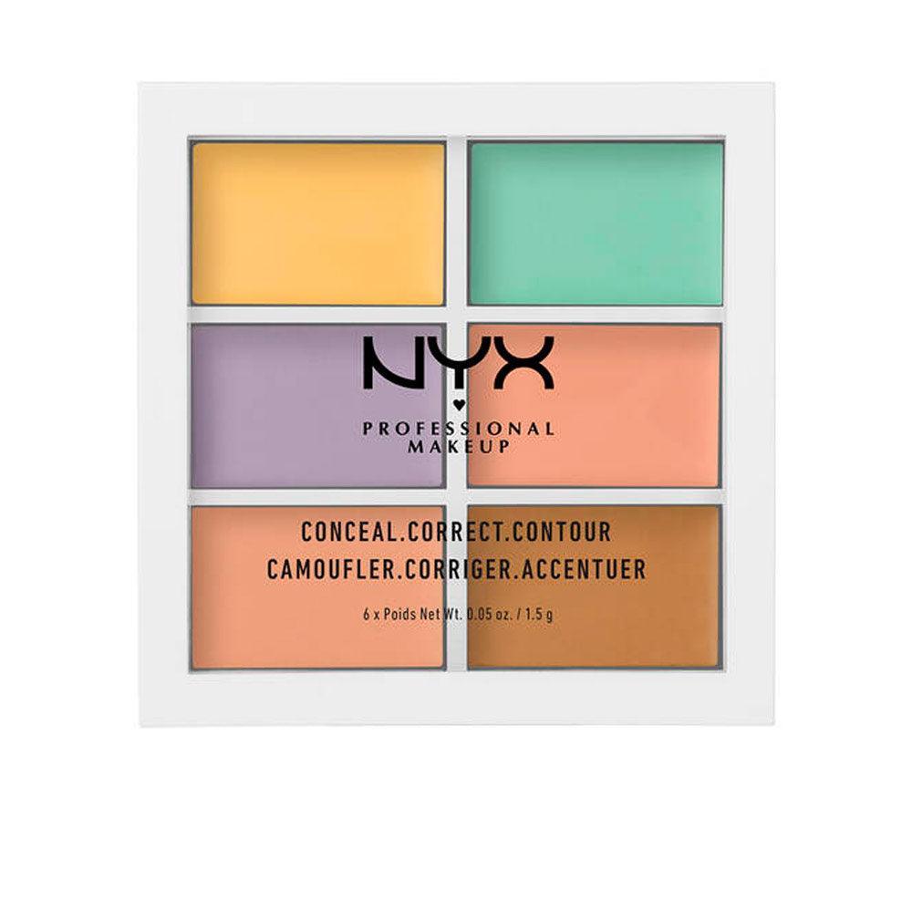 NYX PROFESSIONAL MAKE UP CONCEAL CORRECT CONTOUR palette 6 x 1,5 gr in 1 , Makeup by NYX PROFESSIONAL MAKE UP. Merkmale: . Verfügbar bei ParfümReich.