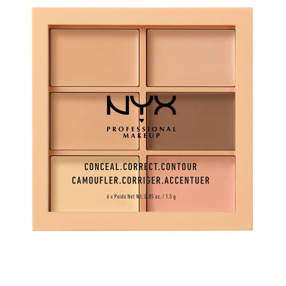 NYX PROFESSIONAL MAKE UP CONCEAL CORRECT CONTOUR palette 6 x 1,5 gr in #2 , Makeup by NYX PROFESSIONAL MAKE UP. Merkmale: . Verfügbar bei ParfümReich.