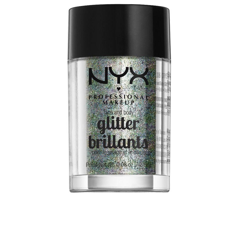 NYX PROFESSIONAL MAKE UP GLITTER BRILLANTS metallic in Crystal , Makeup by NYX PROFESSIONAL MAKE UP. Merkmale: . Verfügbar bei ParfümReich.