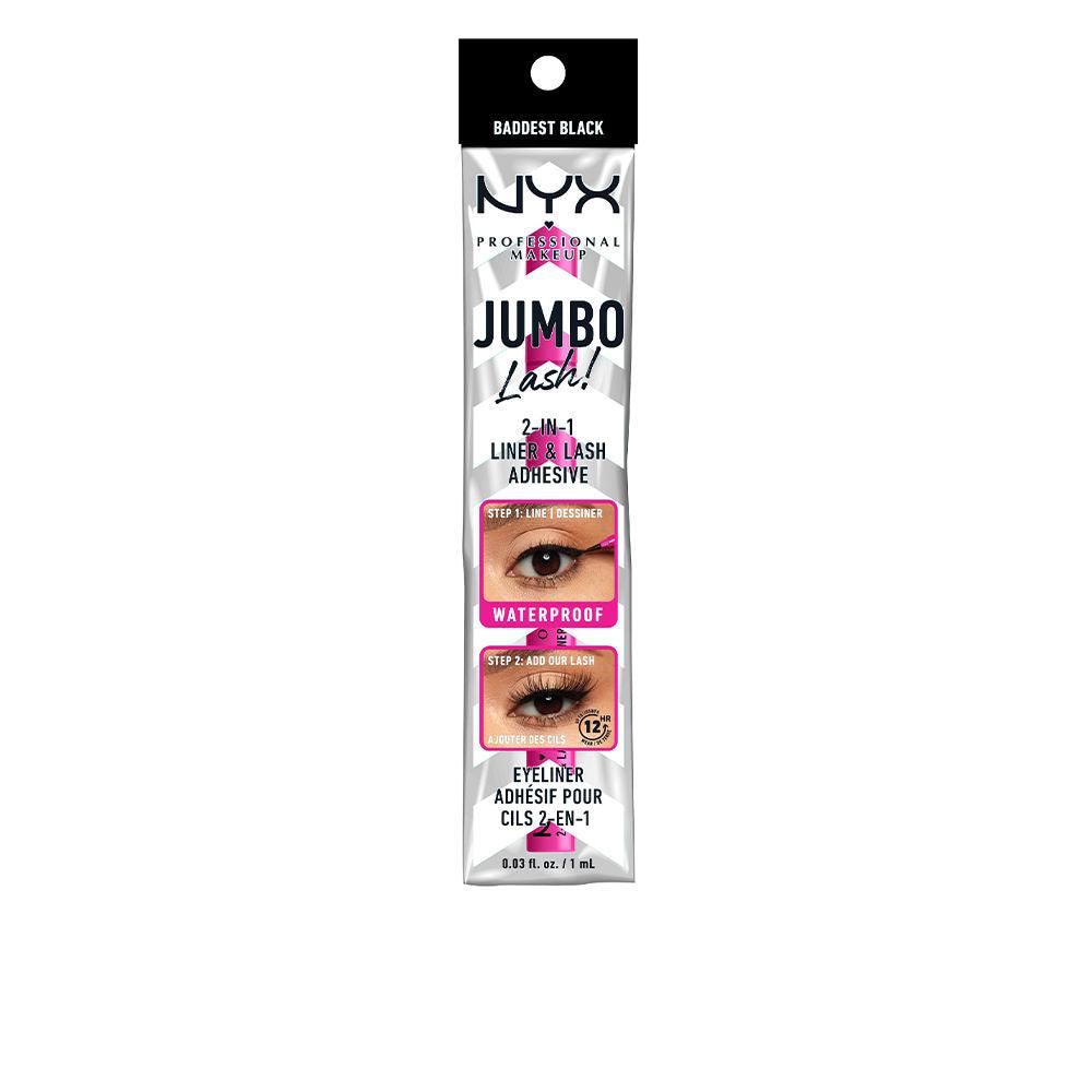 NYX PROFESSIONAL MAKE UP JUMBO 2IN1 eyeliner and false eyelash adhesive #black 8 gr in , Makeup by NYX PROFESSIONAL MAKE UP. Merkmale: . Verfügbar bei ParfümReich.