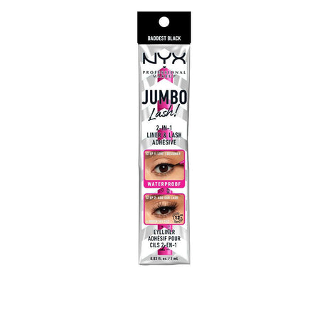 NYX PROFESSIONAL MAKE UP JUMBO 2IN1 eyeliner and false eyelash adhesive #black 8 gr in , Makeup by NYX PROFESSIONAL MAKE UP. Merkmale: . Verfügbar bei ParfümReich.