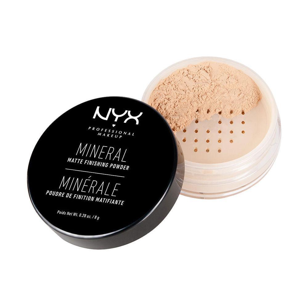 NYX PROFESSIONAL MAKE UP MINERAL matte finishing powder 8 gr in Light/Medium , Makeup by NYX PROFESSIONAL MAKE UP. Merkmale: . Verfügbar bei ParfümReich.
