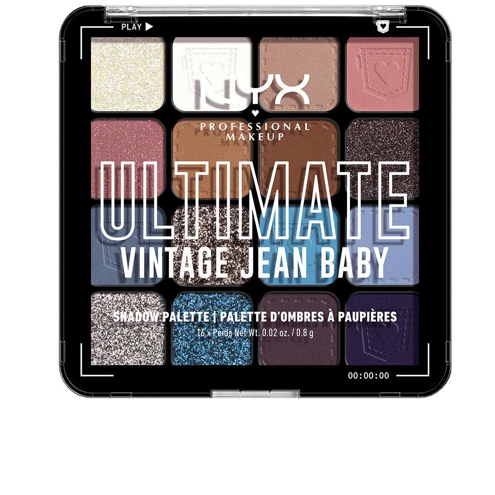 NYX PROFESSIONAL MAKE UP ULTIMATE VINTAGE JEAN BABY eyeshadow palette 16 x 0.8 gr in , Makeup by NYX PROFESSIONAL MAKE UP. Merkmale: . Verfügbar bei ParfümReich.