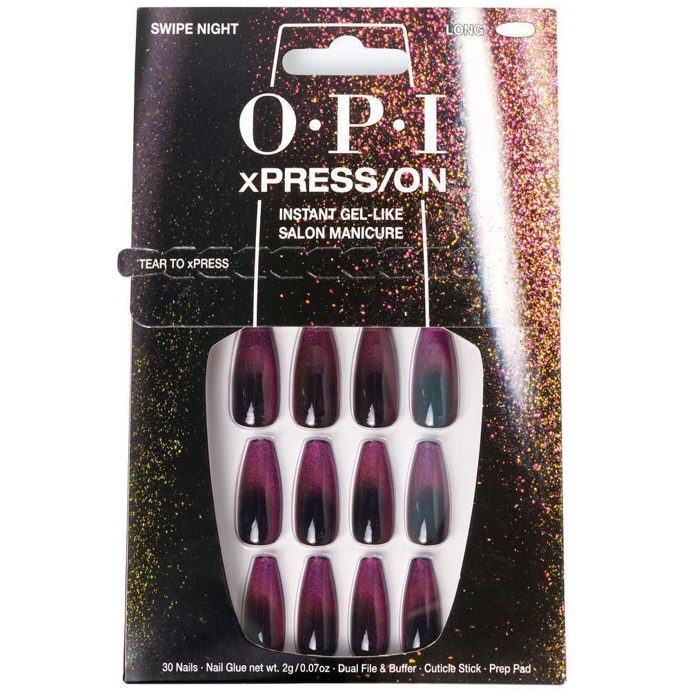 OPI OPI xPRESS/ON Artificial Nails Nail Art 30 u in swipe night , Makeup by OPI. Merkmale: . Verfügbar bei ParfümReich.