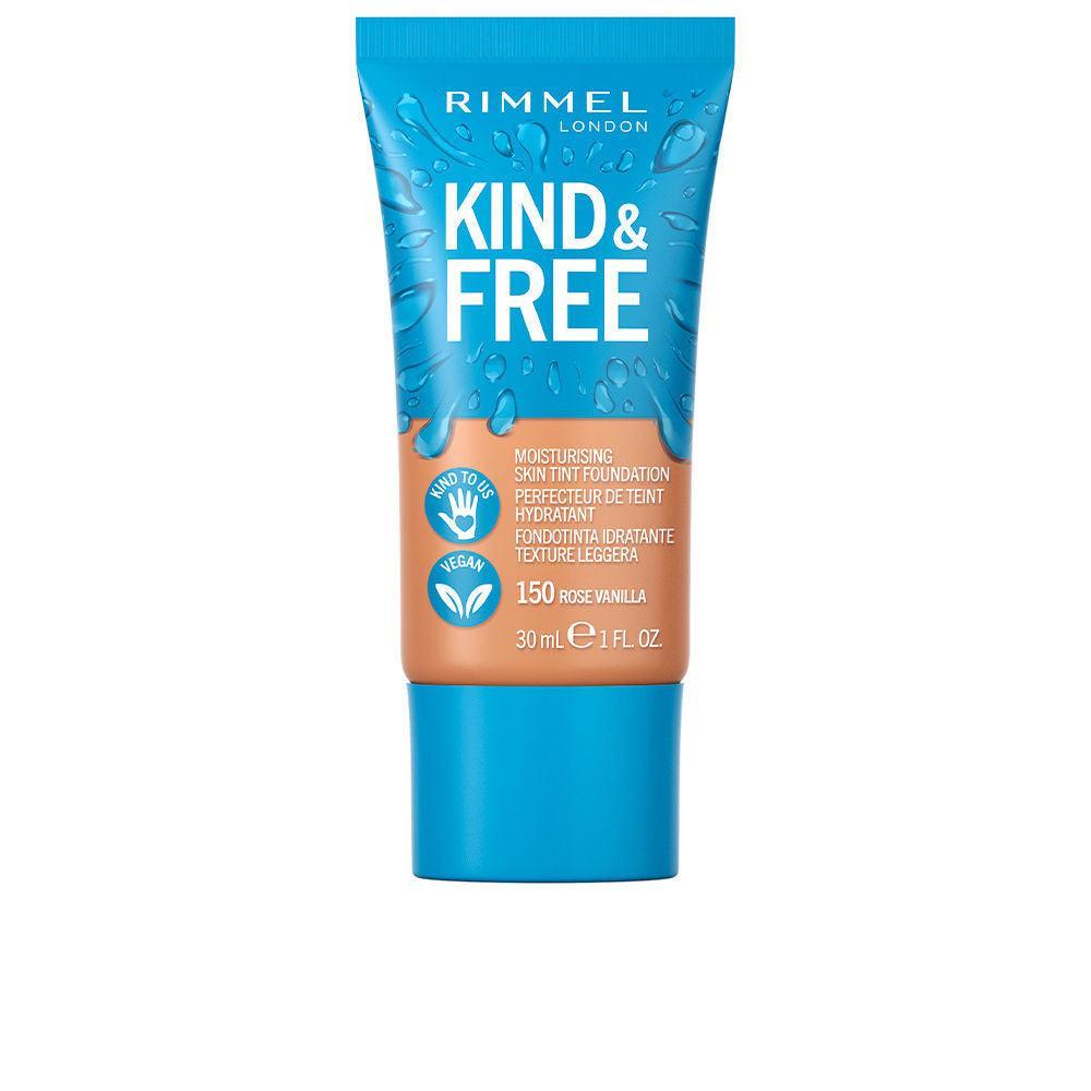 RIMMEL LONDON KIND & FREE skin tint foundation in 150-Rose Vanilla , Makeup by RIMMEL LONDON. Merkmale: . Verfügbar bei ParfümReich.