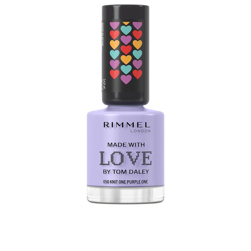 RIMMEL LONDON MADE WITH LOVE by Tom Daley nail polish 8 ml in 050-knit one purple one , Makeup by RIMMEL LONDON. Merkmale: . Verfügbar bei ParfümReich.
