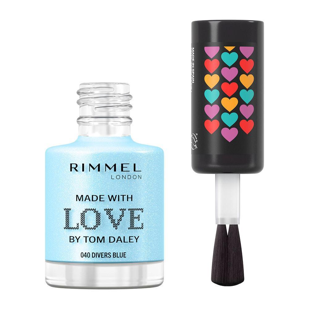 RIMMEL LONDON MADE WITH LOVE by Tom Daley nail polish 8 ml in 853-pillow talk , Makeup by RIMMEL LONDON. Merkmale: . Verfügbar bei ParfümReich.